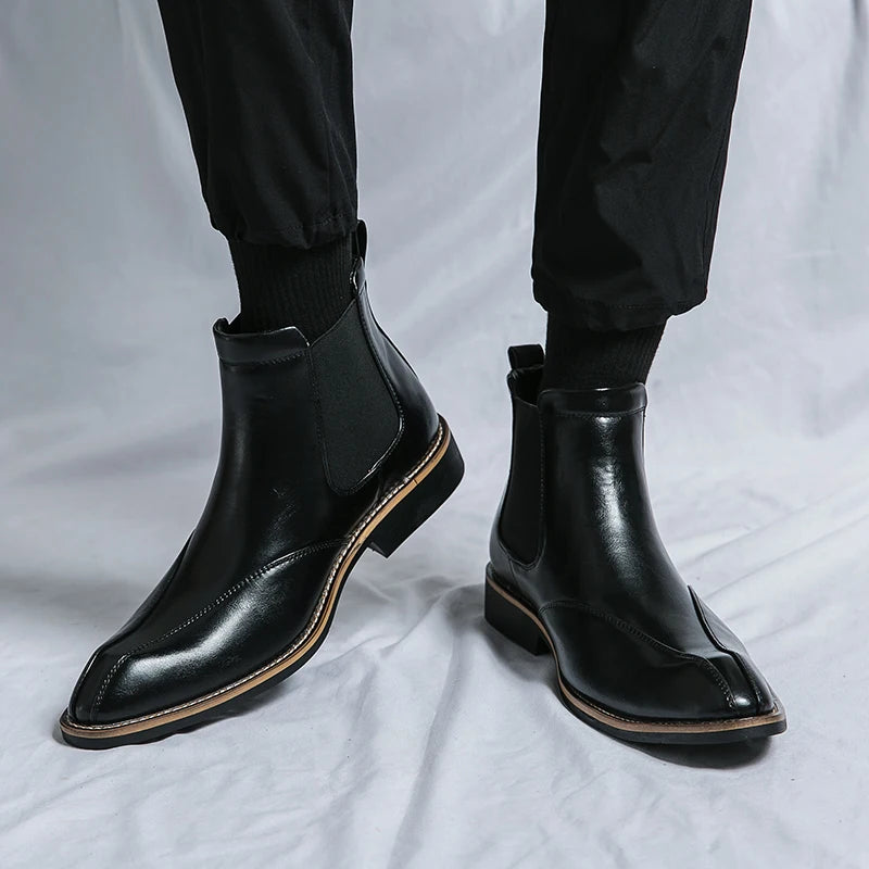 Milano Men Leather Boots