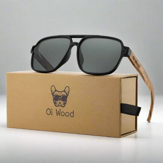 Oi Wood Men Sunglasses