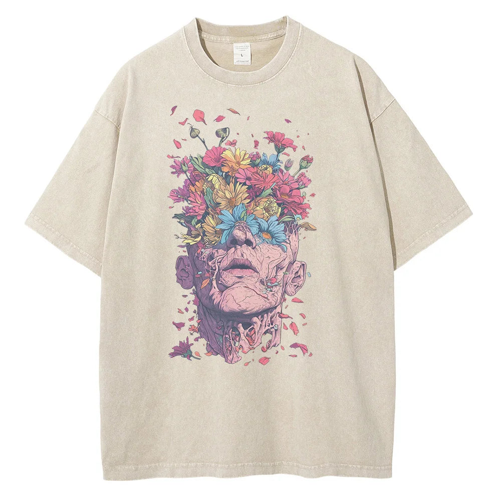 BloomGaze Vintage Washed Tee