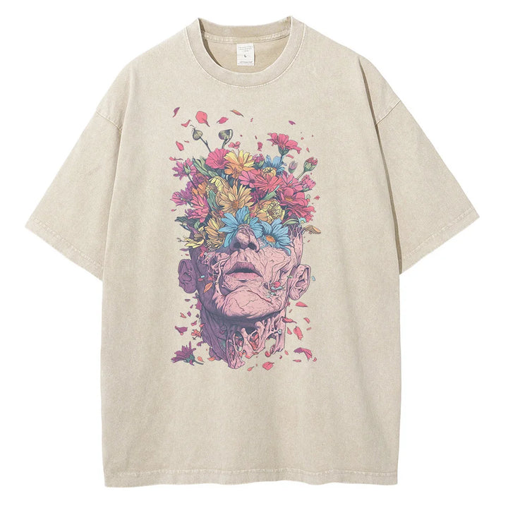 BloomGaze Vintage Washed Tee