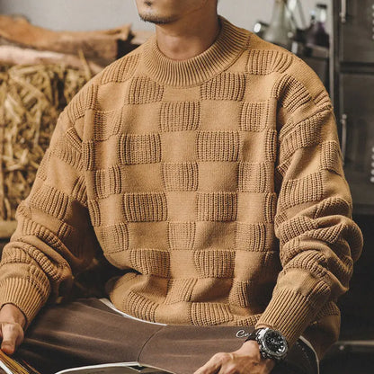 Sleek Men Knitted Sweater