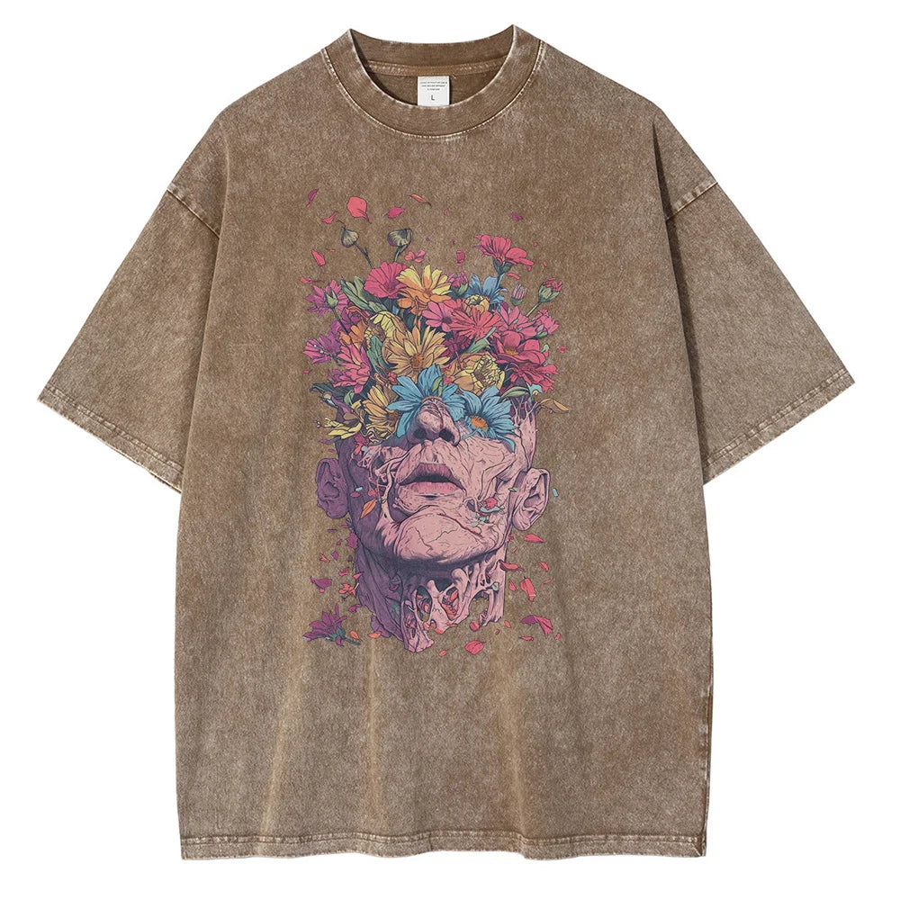 BloomGaze Vintage Washed Tee