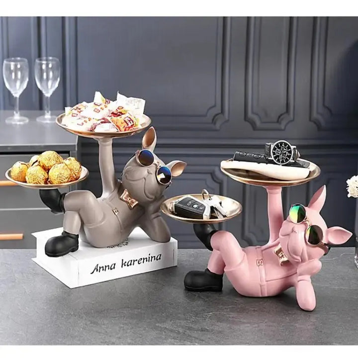 Frenchie Decoration Key Storage Tray - District Sunday