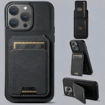 Leather Magnetic Pocket Cover For iPhone