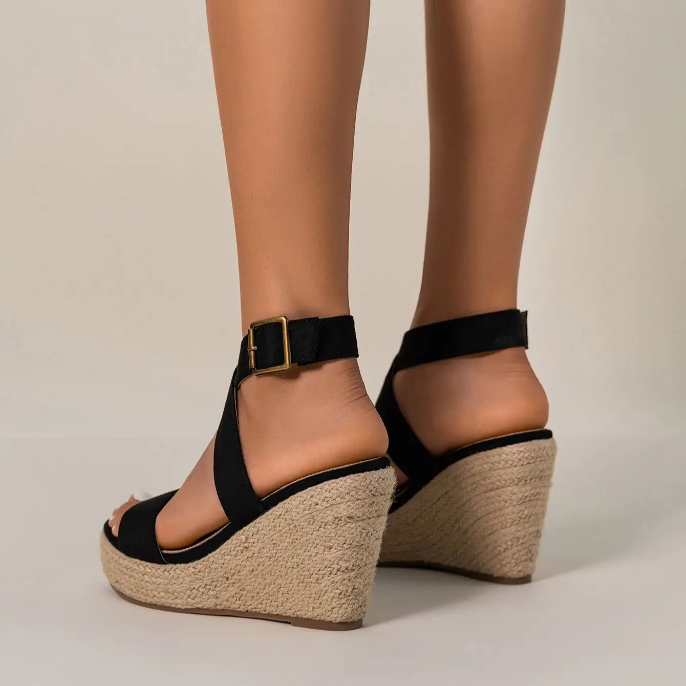 Terra Steps Hemp Wedge Sandals