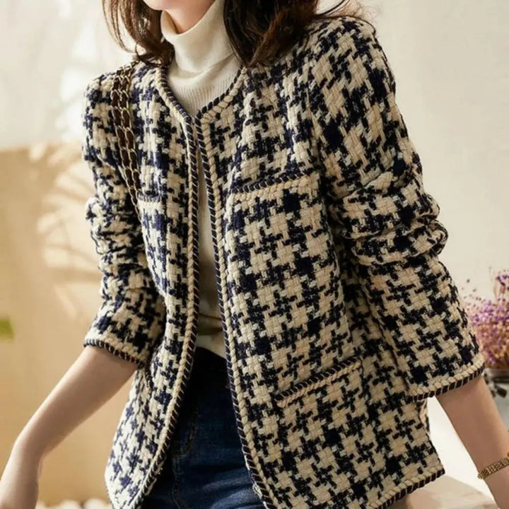 Vintage Tweed Women Jacket