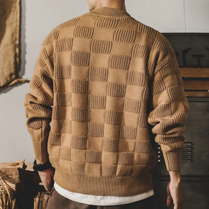 Sleek Men Knitted Sweater