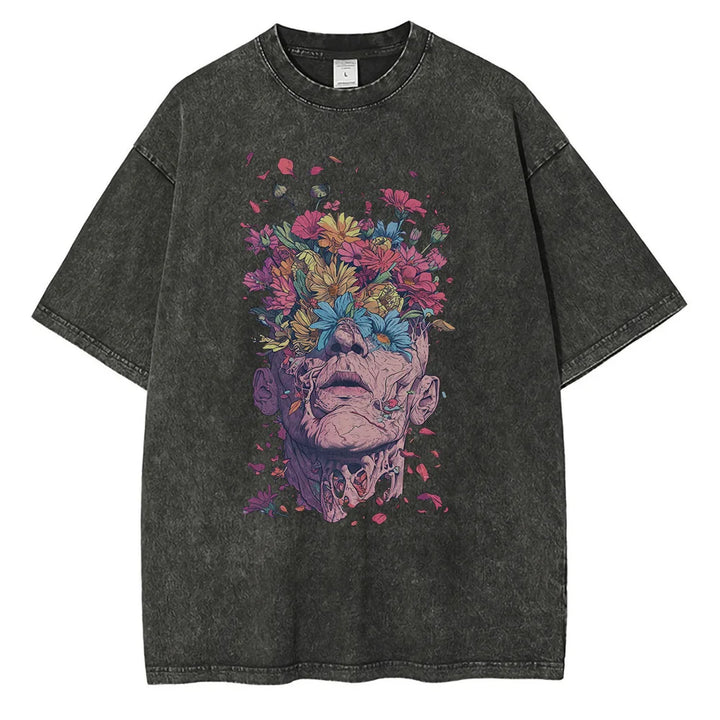 BloomGaze Vintage Washed Tee