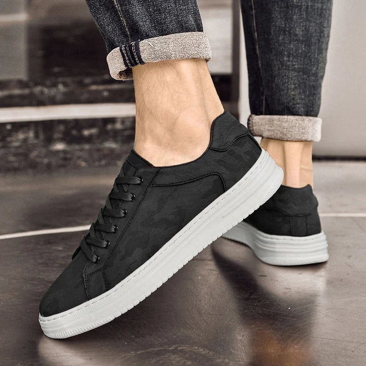 Flexor Men Leather Sneakers