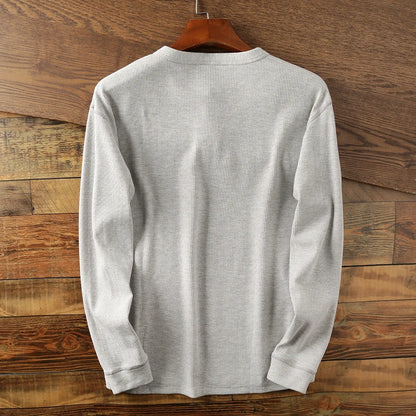 Henley Long Sleeve Thermal Shirt