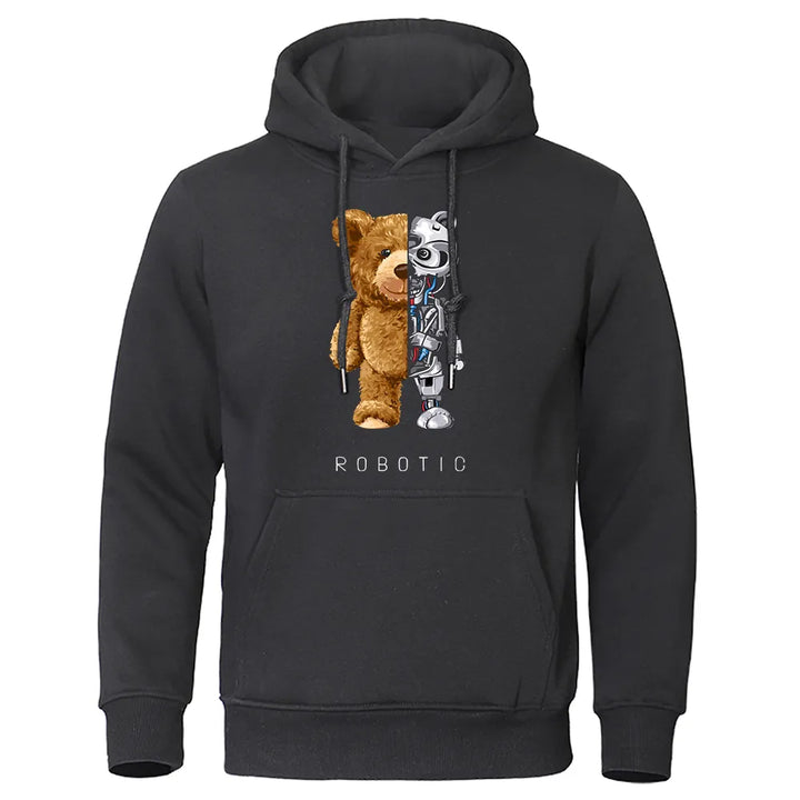 Teddy Robotic Fleece Hoodie - District Sunday