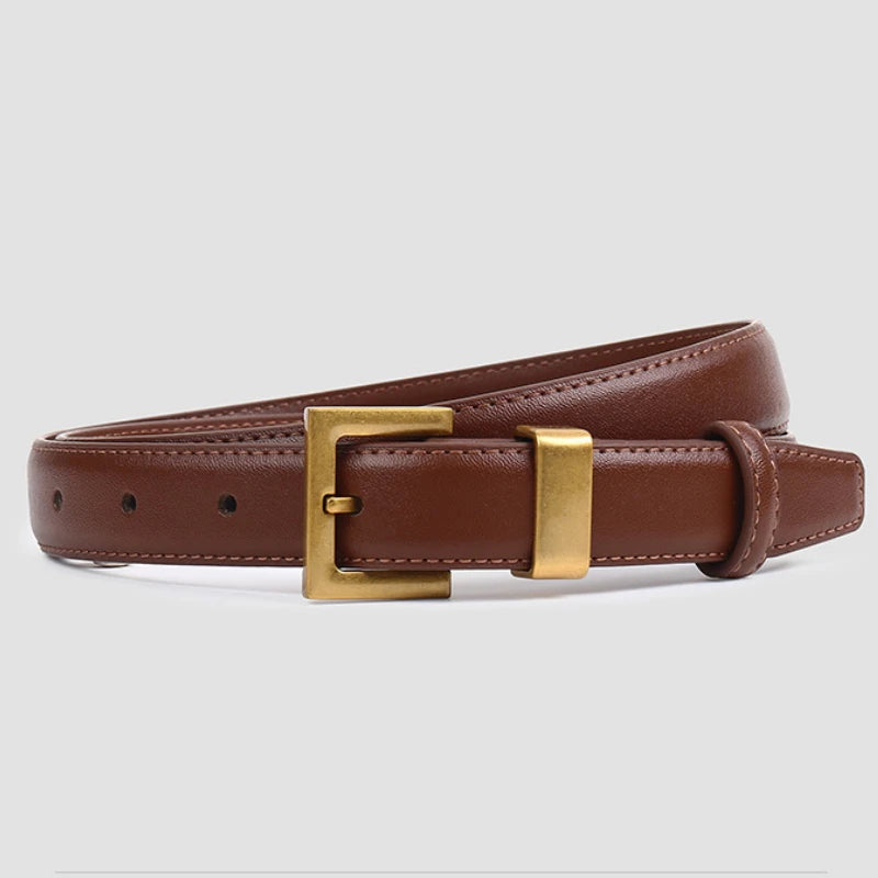 Amelia Gold Buckle Belt