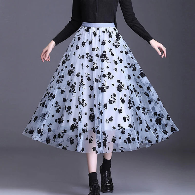 Tullina Floral Skirt