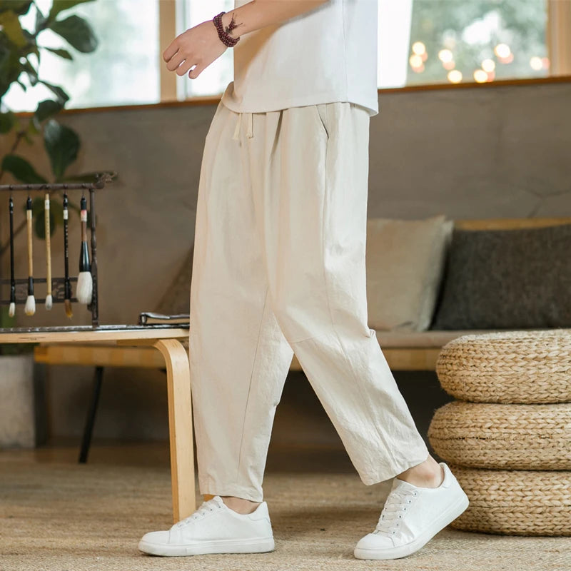 EaseFlow Linen Casual Pants