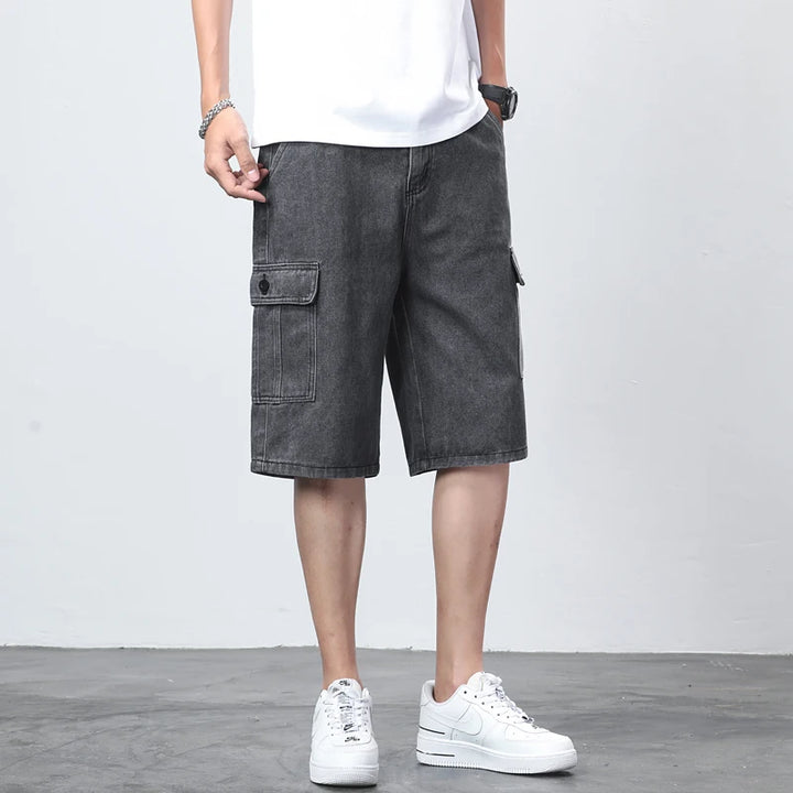 Weekender Cargo Denim Shorts