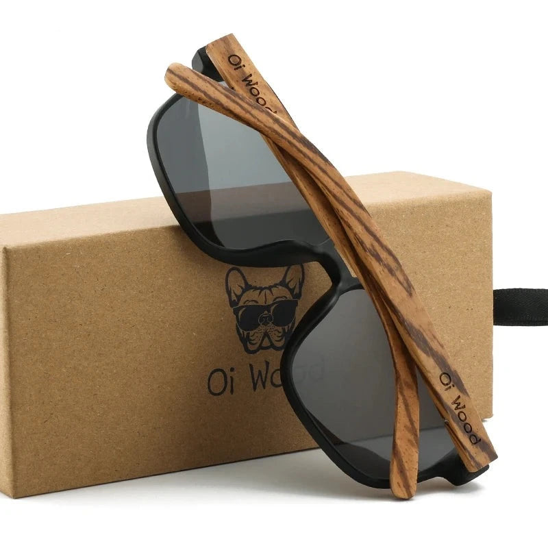 Oi Wood Men Sunglasses