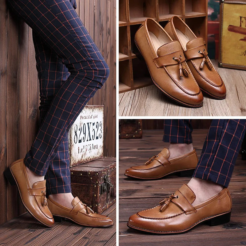 Men's Flat Dress Loafers