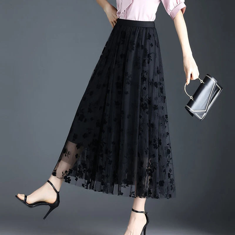 Tullina Floral Skirt