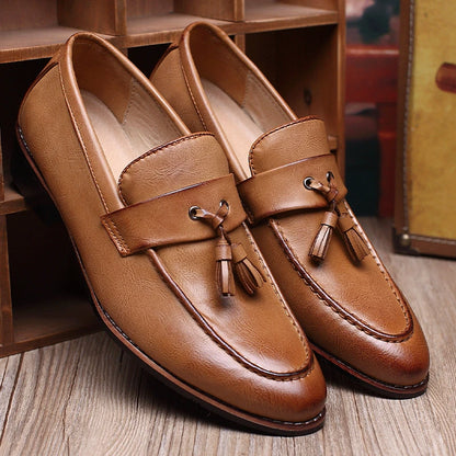 Men's Flat Dress Loafers