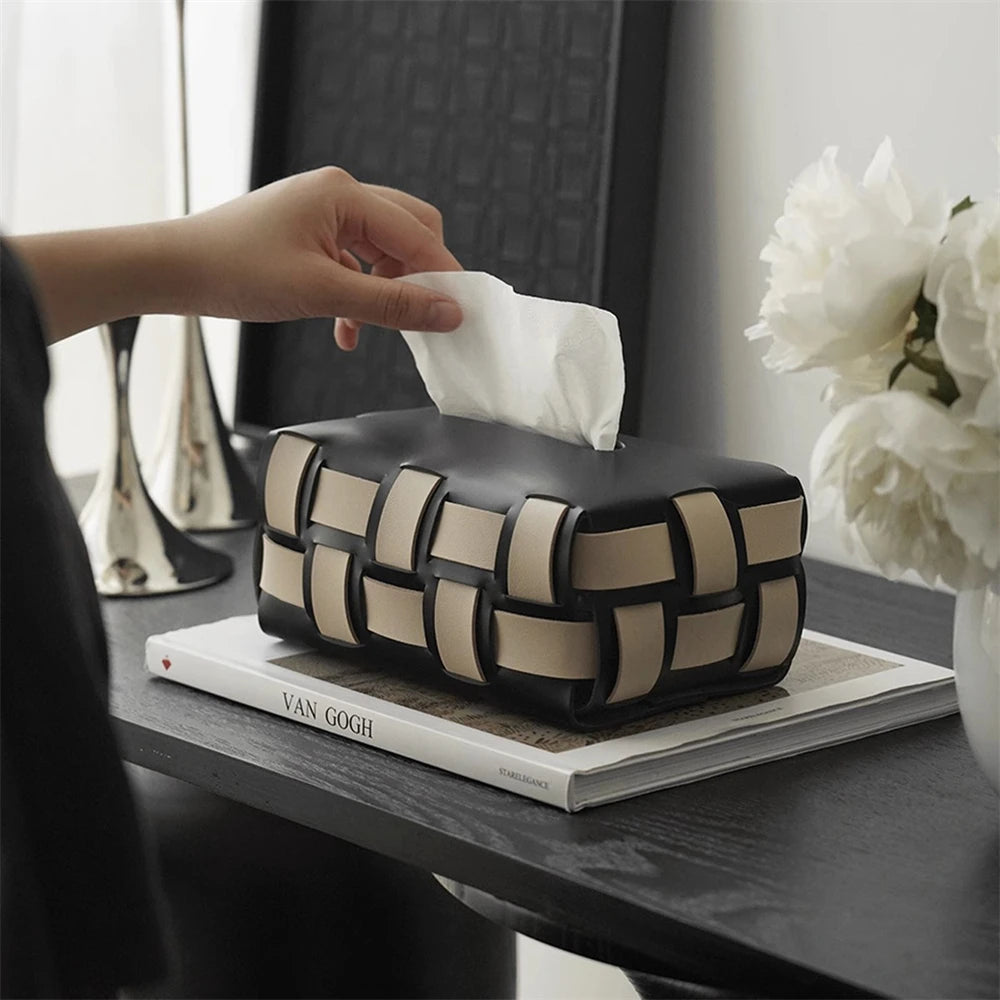 Leather Tissue Box – District Sunday