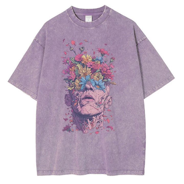 BloomGaze Vintage Washed Tee