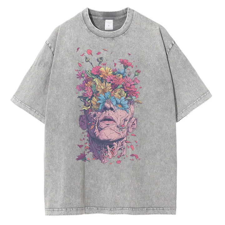 BloomGaze Vintage Washed Tee