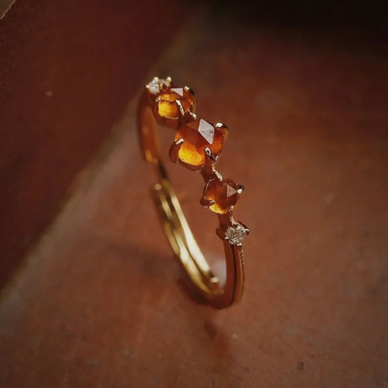 Aurelia Amber Ring