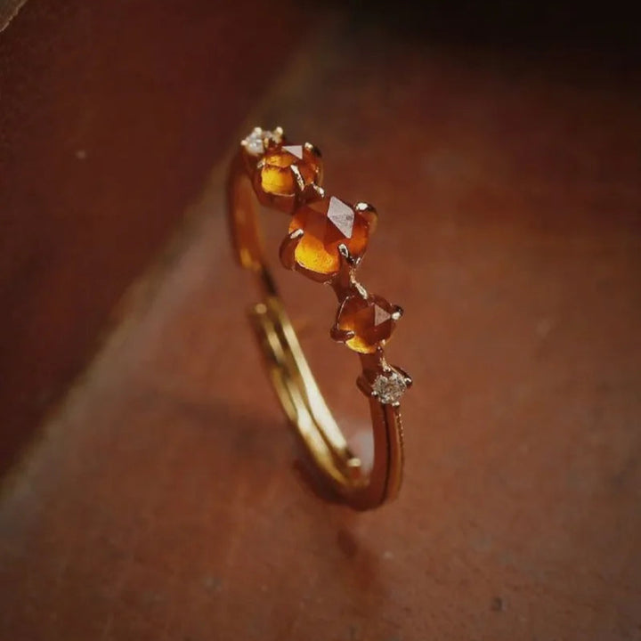 Aurelia Amber Ring