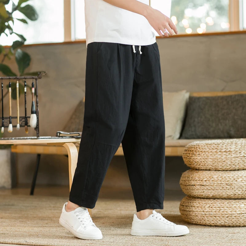 EaseFlow Linen Casual Pants