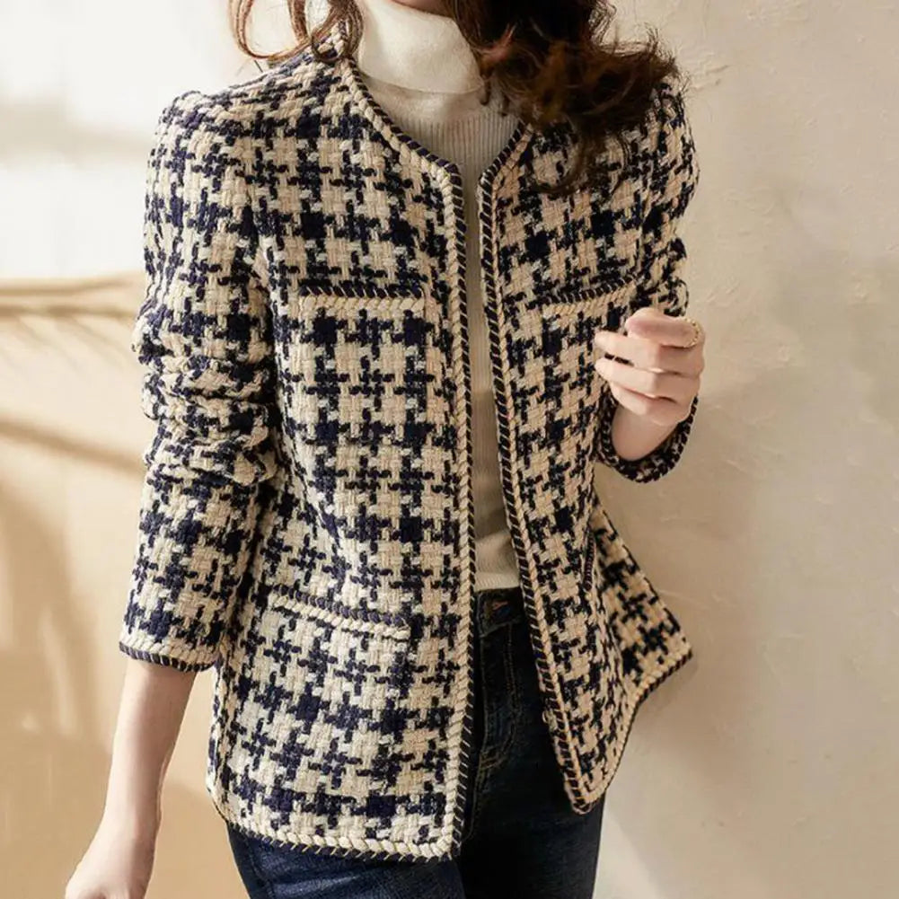 Vintage Tweed Women Jacket