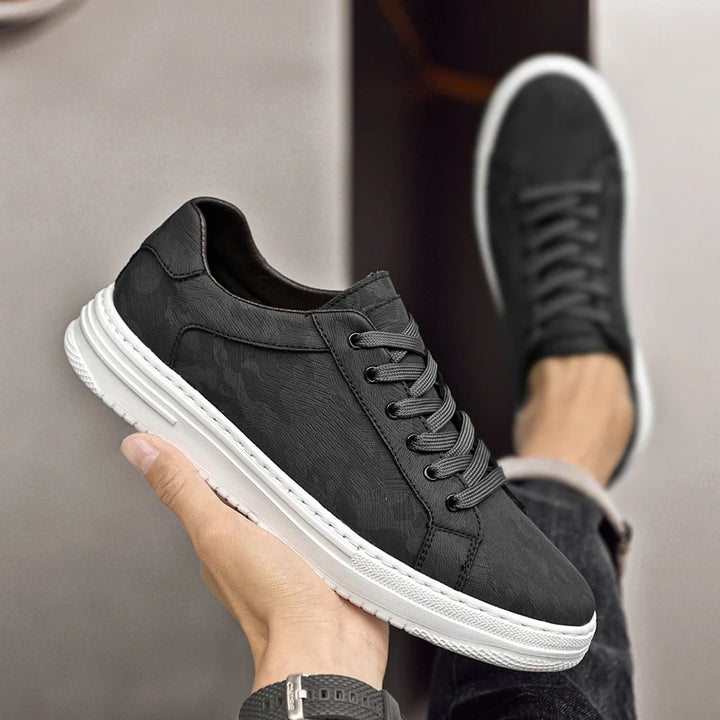 Flexor Men Leather Sneakers