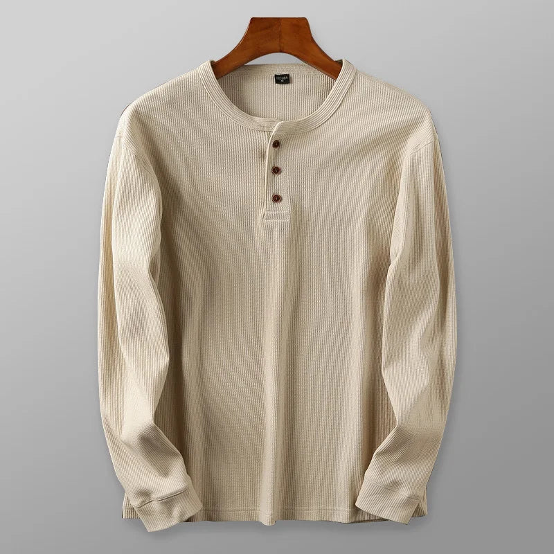 Henley Long Sleeve Thermal Shirt