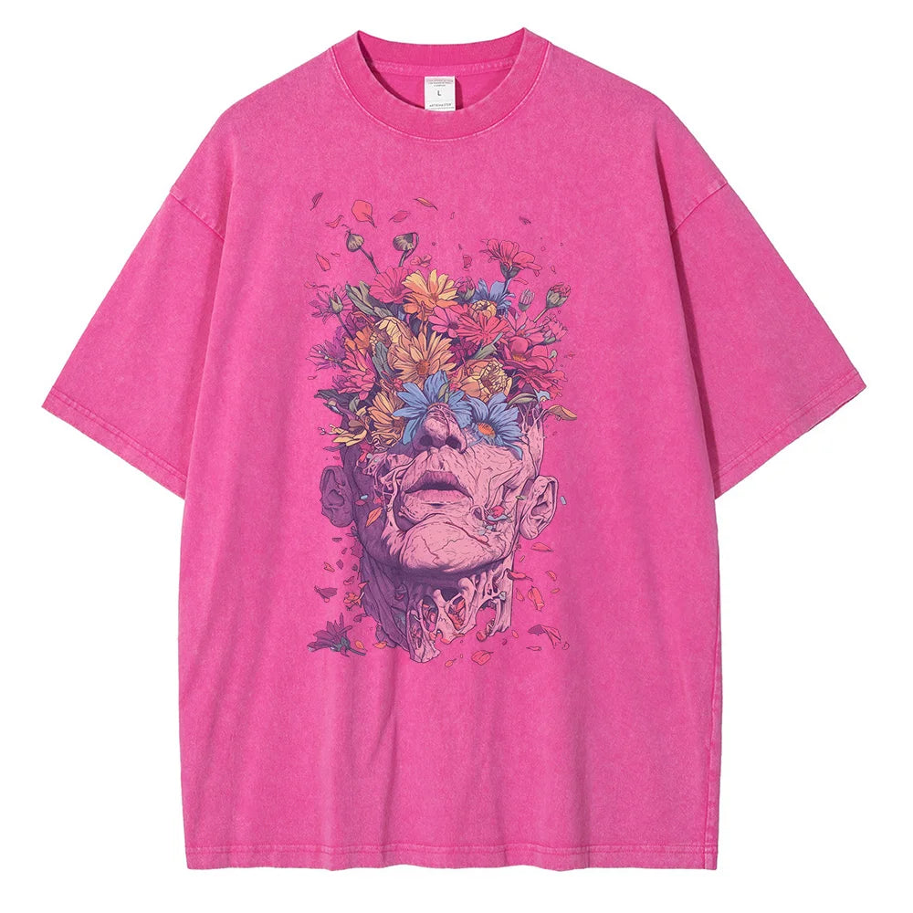 BloomGaze Vintage Washed Tee