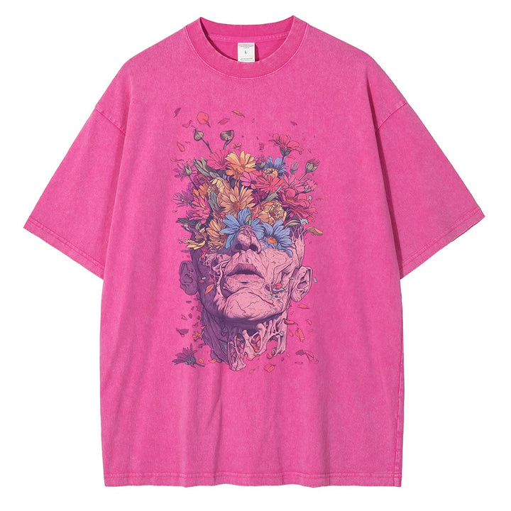 BloomGaze Vintage Washed Tee