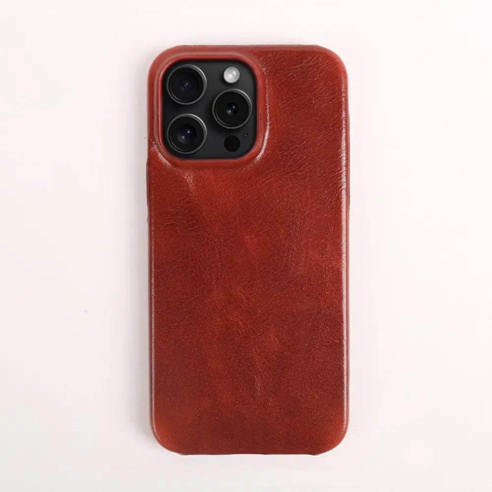 Vintage Reserve Leather iPhone Case