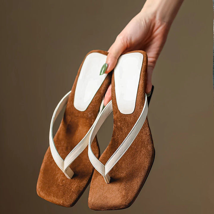 Norali Kitten Heel Sandals