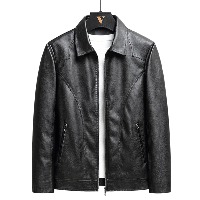 Retro Rider Leather Jacket