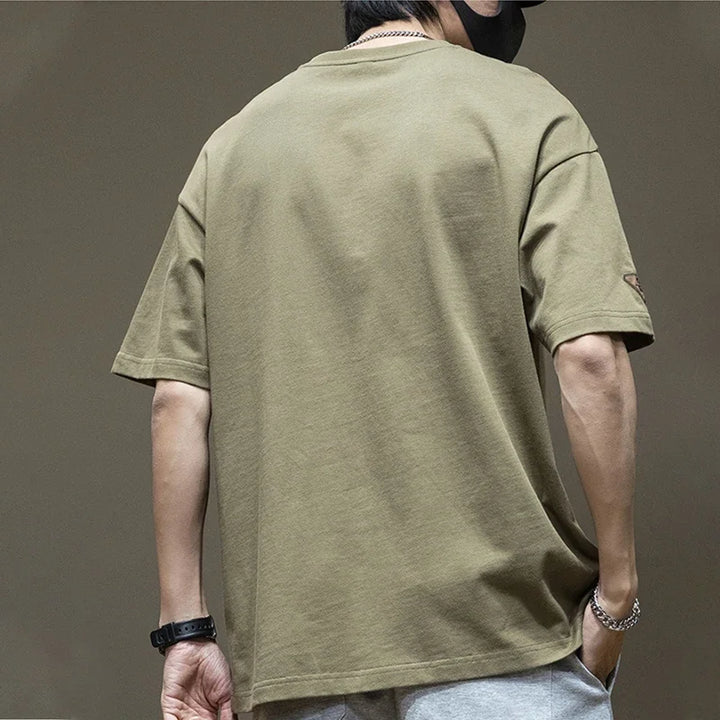 Retrograde Cargo Pocket Oversized Tee