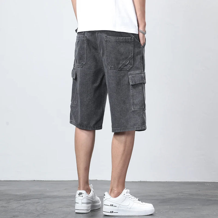 Weekender Cargo Denim Shorts