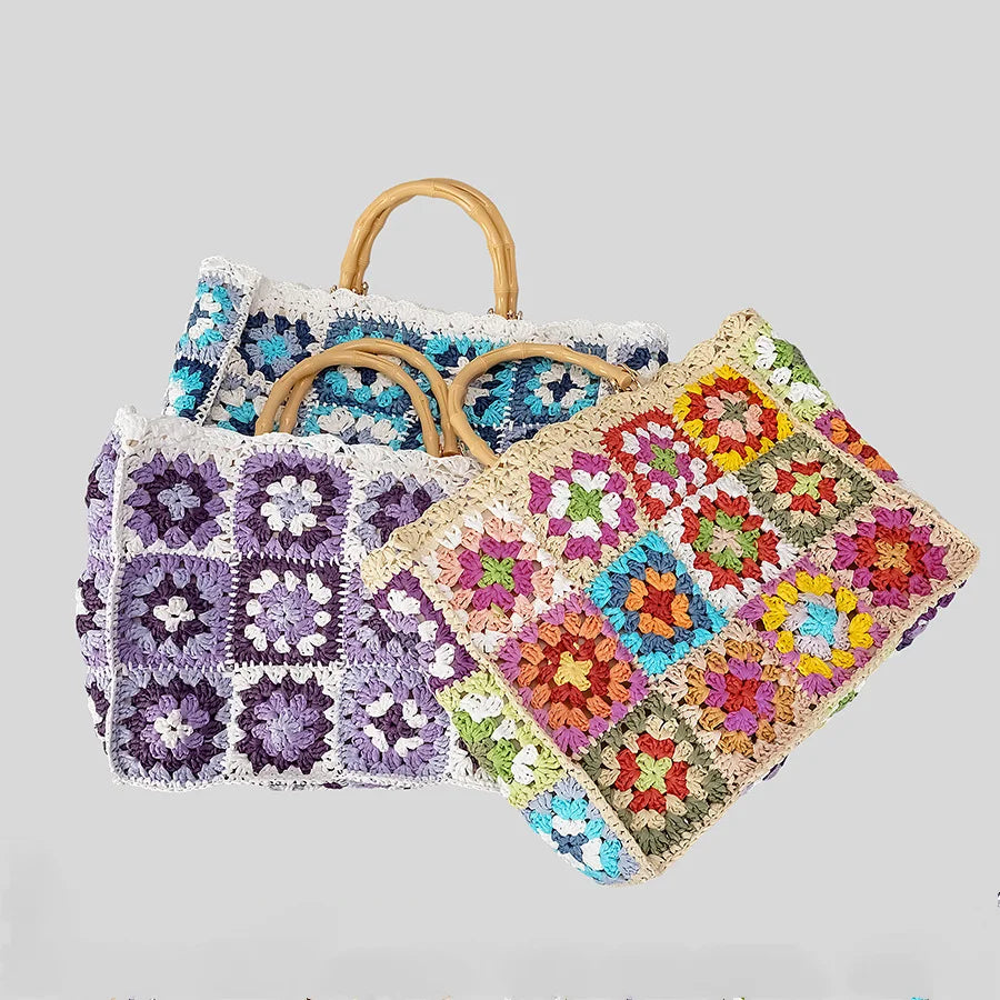 Sunset Serenity Boho Handbag