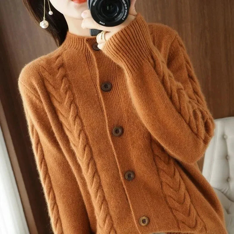 Cozy Twist Cardigan