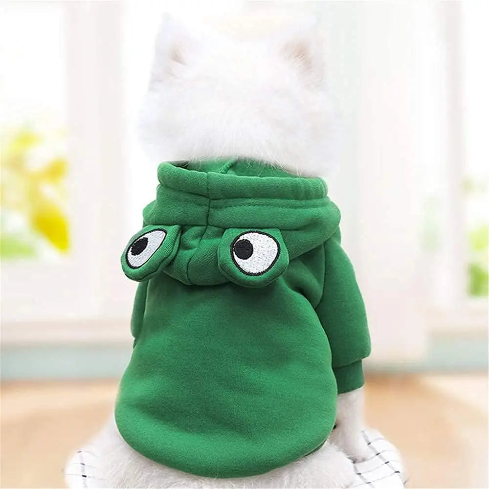 Froggy Hoodie for Pets