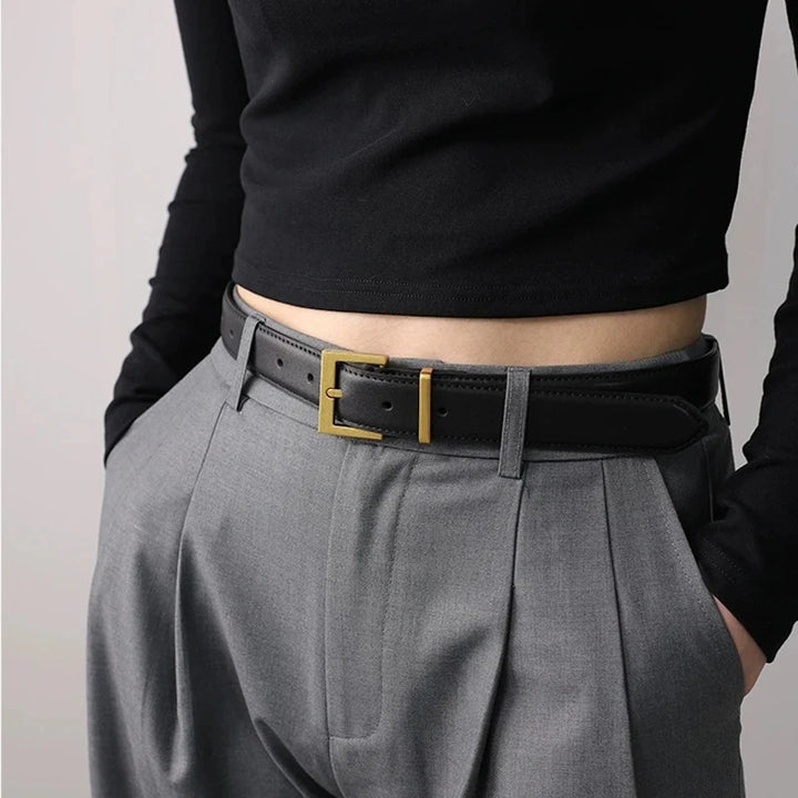 Amelia Gold Buckle Belt