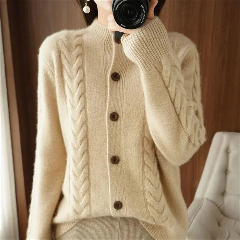 Cozy Twist Cardigan