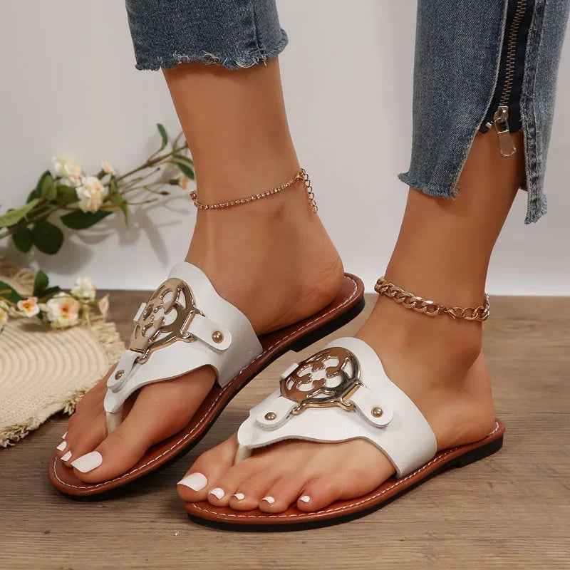 Luna Womens Flat Sandals