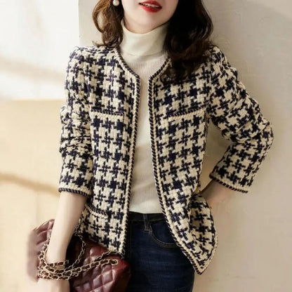 Vintage Tweed Women Jacket