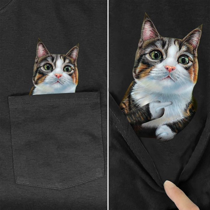 PawFlick Pocket T-Shirts