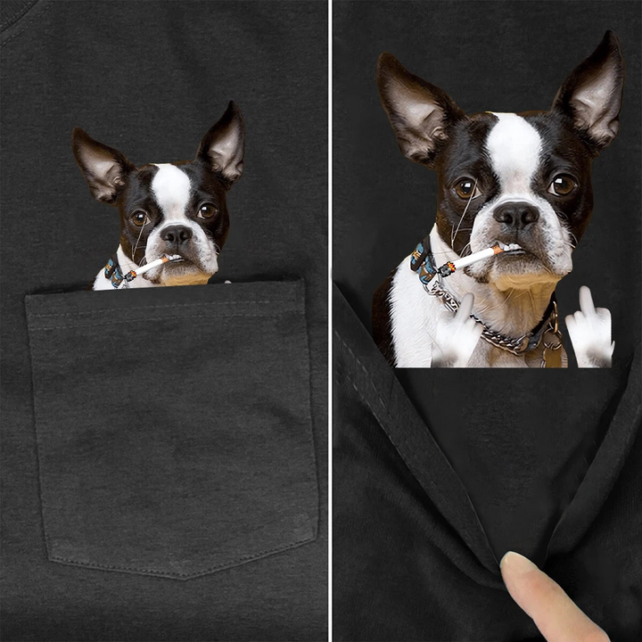 BarkFlip Pocket T-Shirts