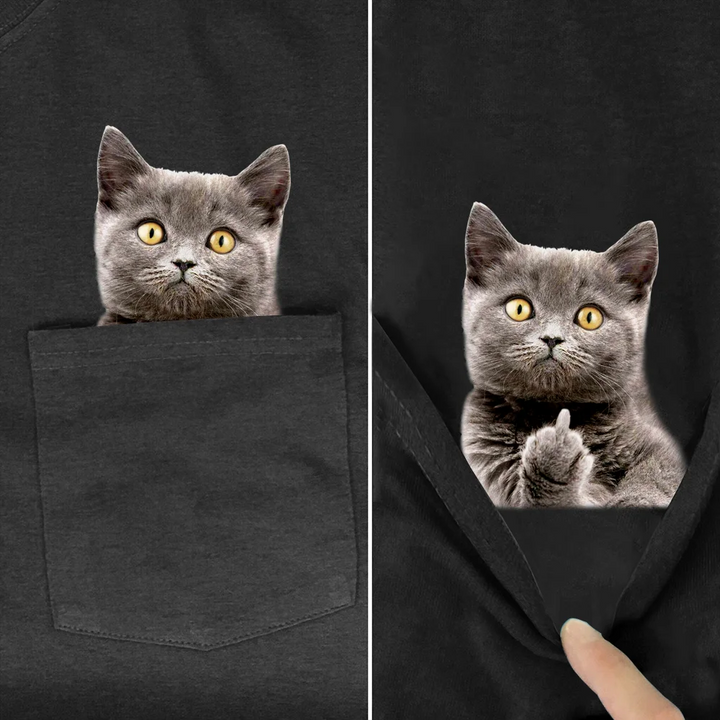 PawFlick Pocket T-Shirts