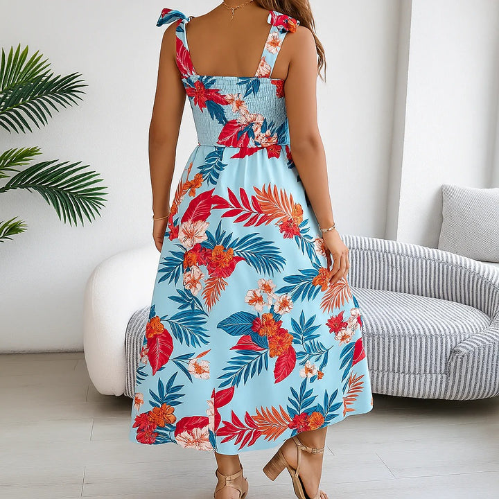 TropiBloom Women Sundress